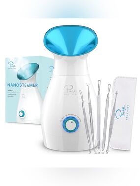 Pure Daily Care Facial Steamer in Teal
